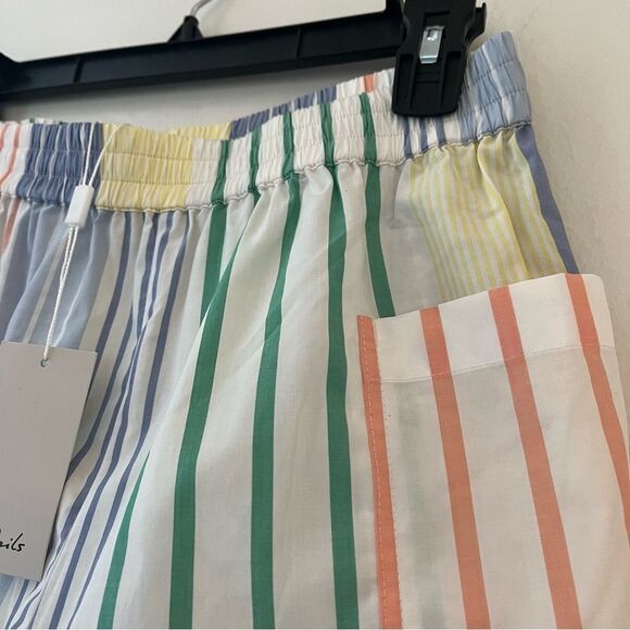 Rails Organic Cotton Boxer Shorts in Portofino Stripe Size Small NWT - Picture 5 of 12